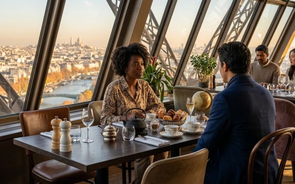 Venez déguster votre goûter avec vue sur Paris